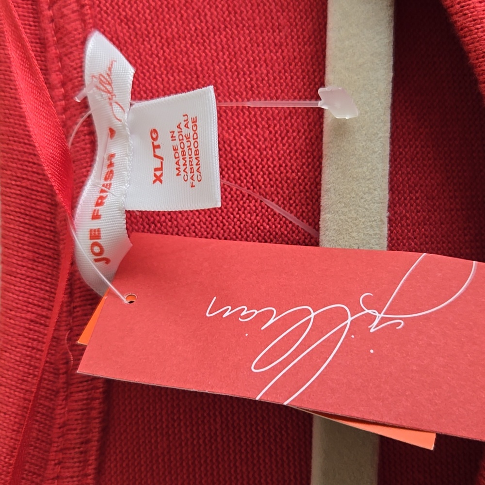 Joe Fresh |Jillian Harris Coral Women's Pendulum Sweater⭐️ New - Picture 5 of 7